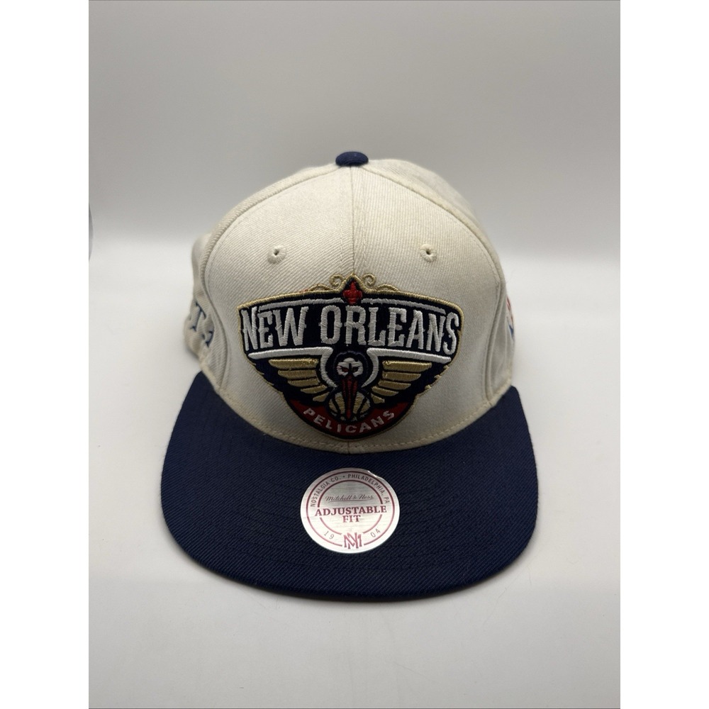 New Orleans Pelicans Hat Mitchell & Ness SnapBack OSFA